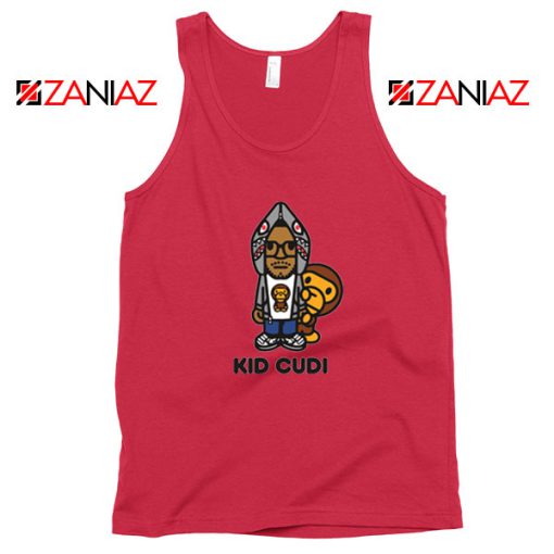 Kid Cudi Monkey Red Tank Top