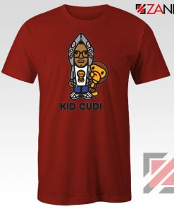 Kid Cudi Monkey Red Tshirt