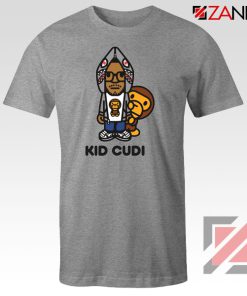 Kid Cudi Monkey Sport Grey Tshirt