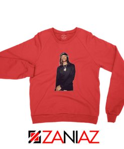 King Von Rapper Red Sweatshirt