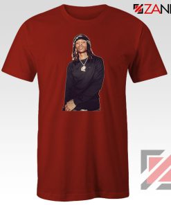 King Von Rapper Red Tshirt