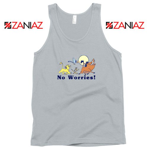 Lion King No Worries Sport Grey Tank Top