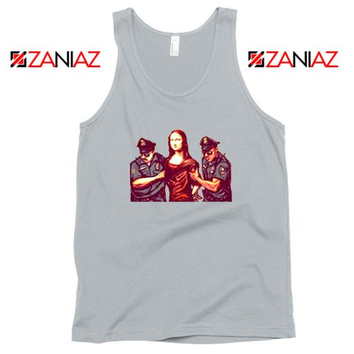 Mona Lisa Police Sport Grey Tank Top