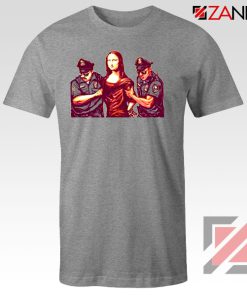 Mona Lisa Police Sport Grey Tshirt