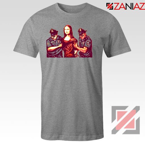 Mona Lisa Police Sport Grey Tshirt