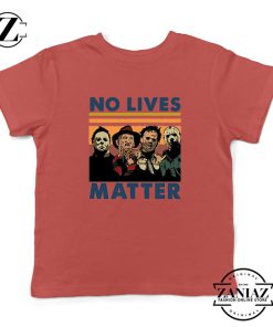 No Lives Matter Halloween Kids Red Tshirt