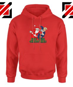 Not This Christmas Trump Red Hoodie