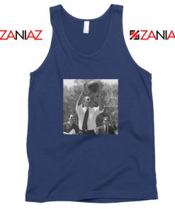 Obama Game Short Navy Blue Tank Top