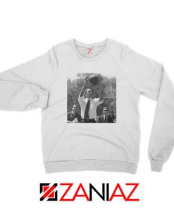 Obama Game Short White Sweatshirt