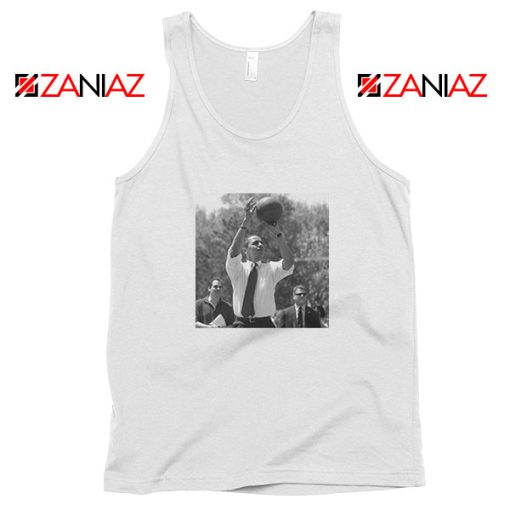 Obama Game Short White Tank Top