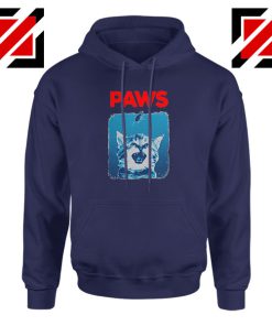 PAWS Cat Lovers Navy Blue Hoodie