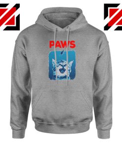 PAWS Cat Lovers Sport Grey Hoodie