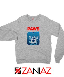 PAWS Cat Lovers Sport Grey Sweatshirt