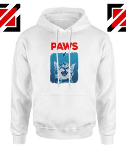 PAWS Cat Lovers White Hoodie