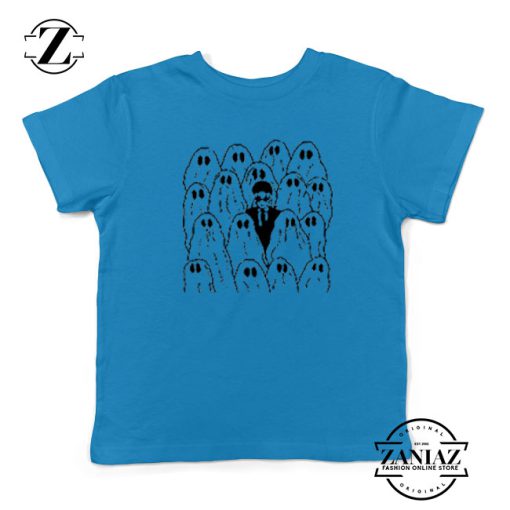 Phoebe Bridgers Ghost Kids Blue Tshirt