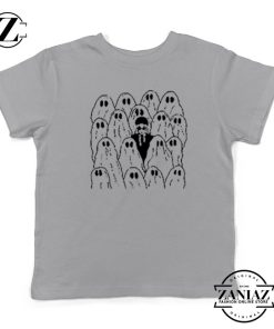 Phoebe Bridgers Ghost Kids Sport Grey Tshirt