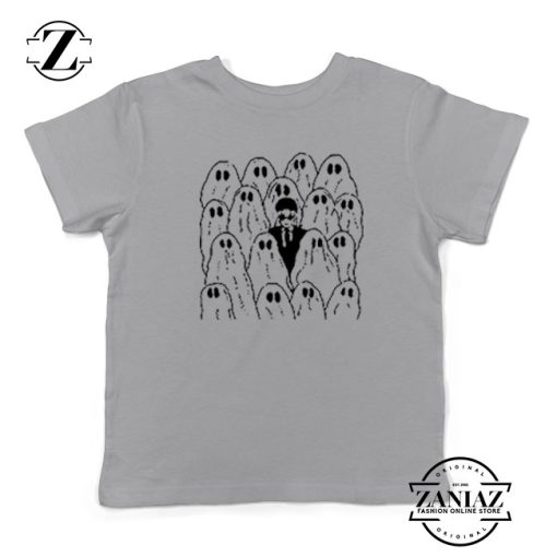 Phoebe Bridgers Ghost Kids Sport Grey Tshirt