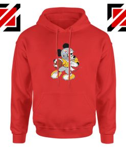 Pittsburgh Steelers Mickey Red Hoodie