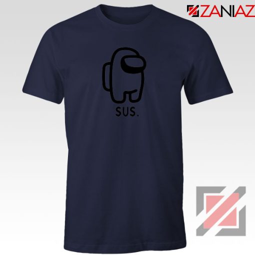 SUS Among Us Navy Blue Tshirt