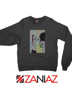 Sade Adu Looking Glass Black Sweatshirt