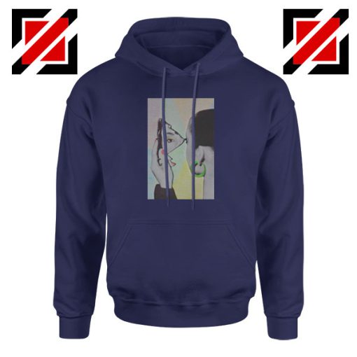 Sade Adu Looking Glass Navy Bue Hoodie