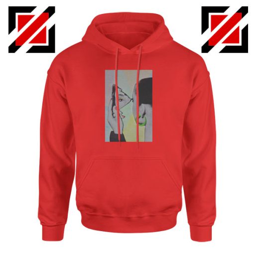 Sade Adu Looking Glass Red Hoodie