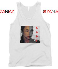 Sade Adu Musician White Tank Top