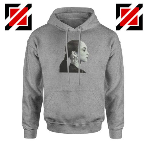 Sade Adu Singer Icon Sport Grey Hoodie