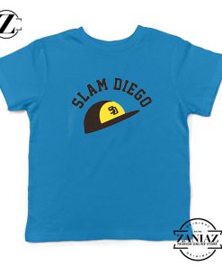 Slam Diego Team Kids Blue Tshirt