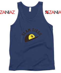 Slam Diego Team Navy Blue Tank Top