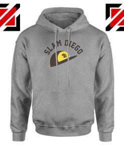 Slam Diego Team Sport Grey Hoodie