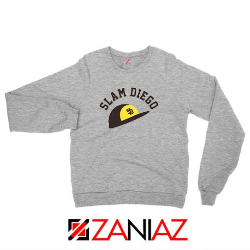 Slam Diego Team Sport Grey Sweatshirt