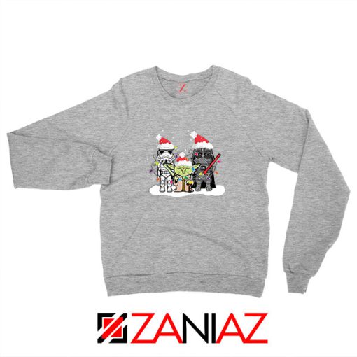 Star Wars Christmas Sport Grey Sweatshirt