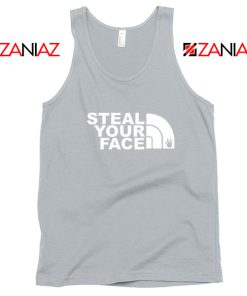 Steal Your Face Jam Band Sport Grey Tank Top