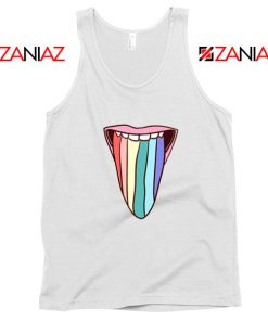 Tongue Rainbow Cute Tank Top