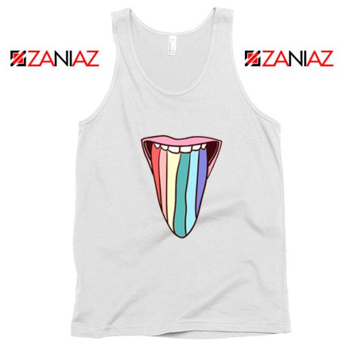 Tongue Rainbow Cute Tank Top