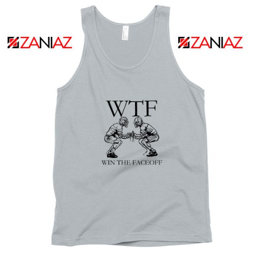 Win The Face Off Sport Grey Tank Top