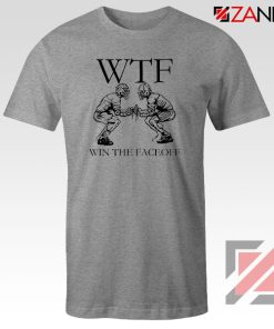 Win The Face Off Sport Grey Tshirt