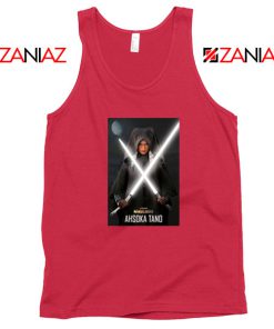 Ahsoka Shining Sword Red Tank Top