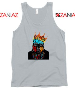 Biggie Smalls Rapper Sport Grey Tank Top