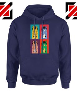 Bojack Horseman Navy Blue Hoodie