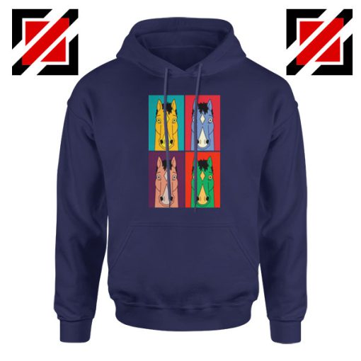 Bojack Horseman Navy Blue Hoodie