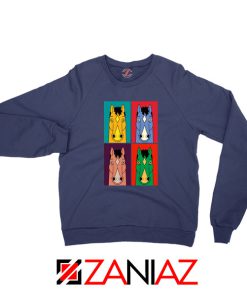 Bojack Horseman Navy Blue Sweatshirt