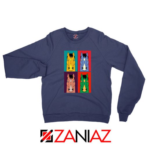 Bojack Horseman Navy Blue Sweatshirt