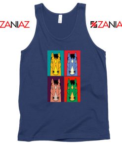 Bojack Horseman Navy Blue Tank Top