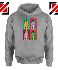 Bojack Horseman Sport Grey Hoodie