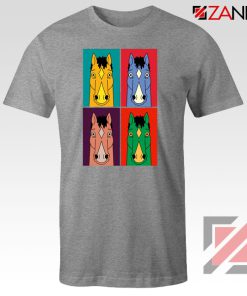 Bojack Horseman Sport Grey Tshirt