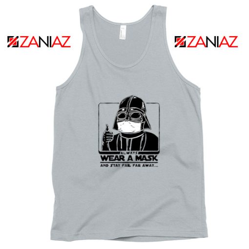 Darth Vader Face Mask Sport Grey Tank Top