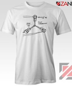 Flux Capacitor Sketch Tshirt