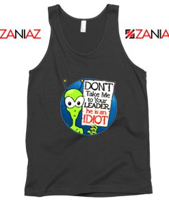 Government Aliens Black Tank Top